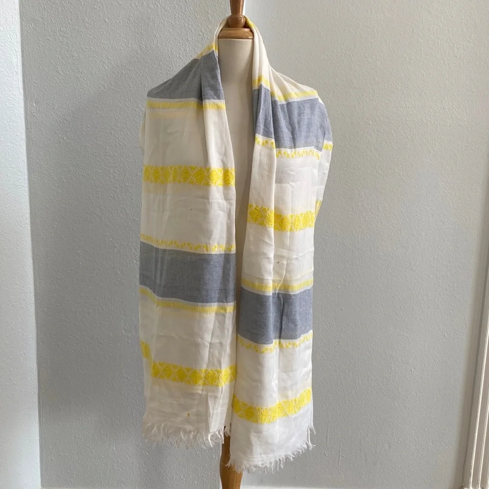 Bay Sky‎ Color Block Scarf Size OS